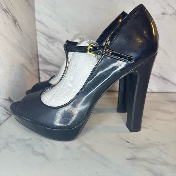 Christian Siriano Strappy Block Heels - Open Toe - Size 7 - Picture 6 of 11